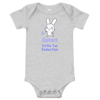 Cutest Little Tac Deduction Baby short sleeve one piece - *This is not legal advice
