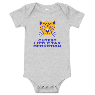 Cutest Little Tax Deduction Baby short sleeve one piece - *This is not legal advice