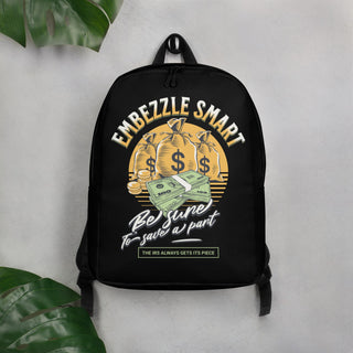 Embezzle Smart Minimalist Backpack - *This is not legal advice