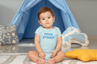Future Attorney Baby One Piece - *This is not legal advice