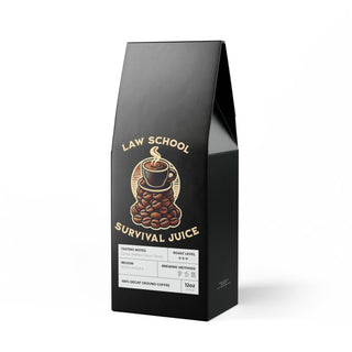 Law School Survival Juice Trapper Peak Decaf Coffee Blend (Medium Roast) - *This is not legal advice