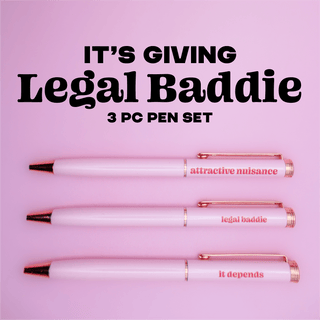 Legal Baddie Pen Set - *This is not legal advice