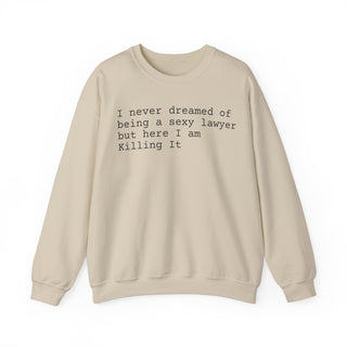 Sexy Lawyer Unisex Heavy Blend™ Crewneck Sweatshirt - *This is not legal advice