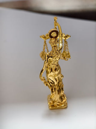 Lady Justice Bag Charm