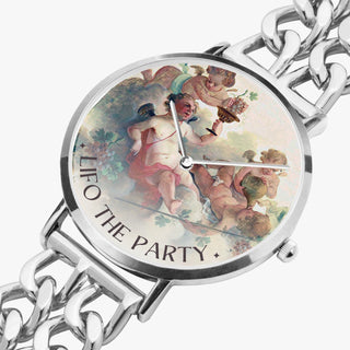 LIFO the Party . Hollow Out Strap Quartz Watch