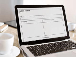100 Page Case Brief with Table of Contents Digital Download - *This is not legal advice