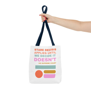 Stare Decisis Tote Bag