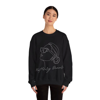 Not Very Demure Unisex Heavy Blend™ Crewneck Sweatshirt