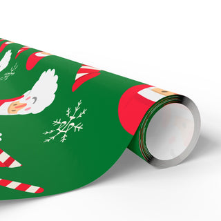 Santa's Judging You Wrapping Paper