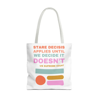 Stare Decisis Tote Bag