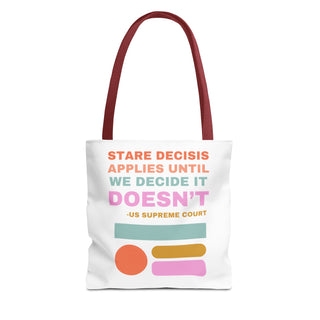 Stare Decisis Tote Bag