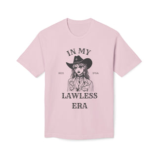 In My Lawless Era Unisex Midweight T-shirt, Made in US