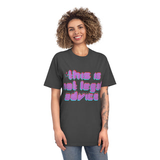 This is not legal advice Unisex Faded Shirt