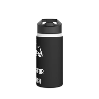 Training for the Bench Stainless Steel Water Bottle, Standard Lid