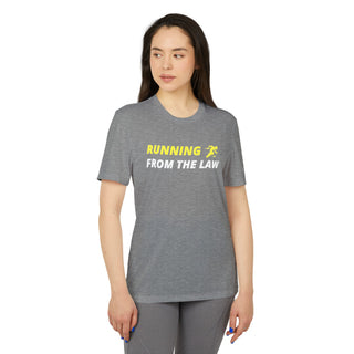 Running from the Law adidas® Unisex Sport T-shirt