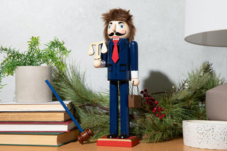 14" Lawyer Nutcracker - *This is not legal advice