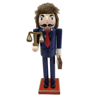 14" Lawyer Nutcracker 