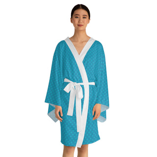 Scales of Justice Long Sleeve Kimono Robe