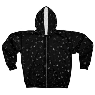 Scales of Justice Unisex Zip Hoodie