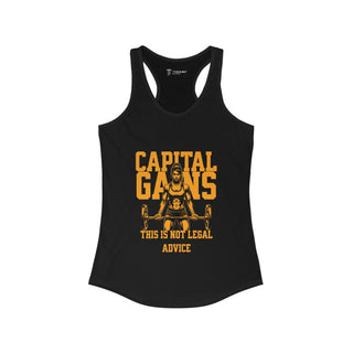 Capital Gains Women's Ideal Racerback Tank