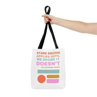 Stare Decisis Tote Bag