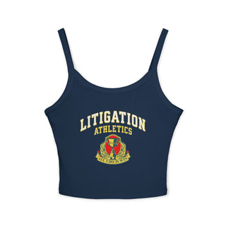 Litigation Athletics Women's Spaghetti Strap Tank Top - All I Do Is Win