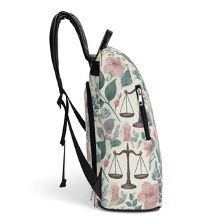 Jungle Justice Travel PU Daypack Anti-theft Backpack