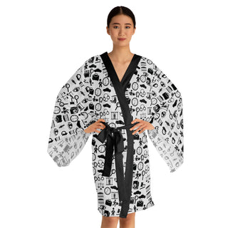 Legalish Long Sleeve Kimono Robe