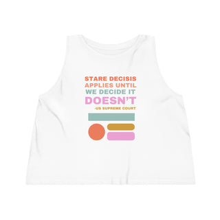 Stare Decisis Women's Dancer Cropped Tank Top