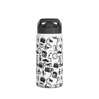 Legalish Stainless Steel Water Bottle, Standard Lid