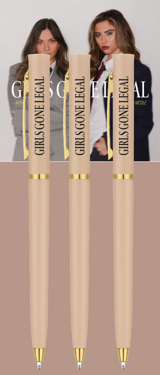 Girls Gone Legal x This Is Not Legal Advice Pens