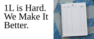 A split image with the text '1L is Hard. We Make It Better.