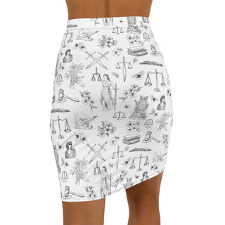 Courtroom Botanica Skirt