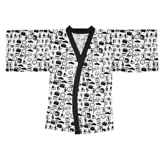 Legalish Long Sleeve Kimono Robe