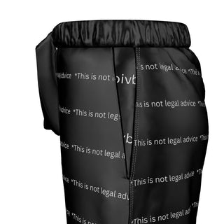 This is not legal advice Luxury Pajama shorts