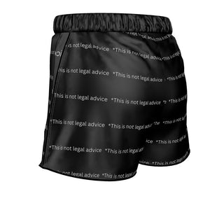 This is not legal advice Luxury Pajama shorts