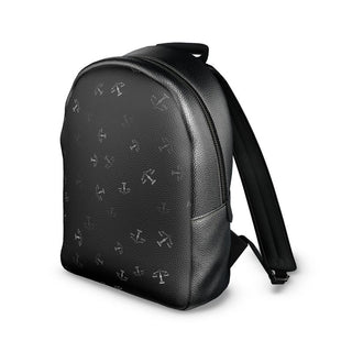 Scales of Justice Leather Backpack