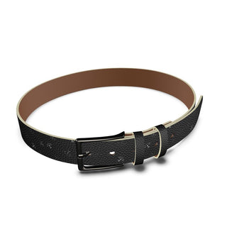 Scales of Justice Leather Belt