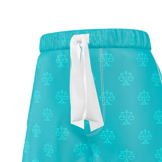 Scales of Justice Luxury Pajama Shorts