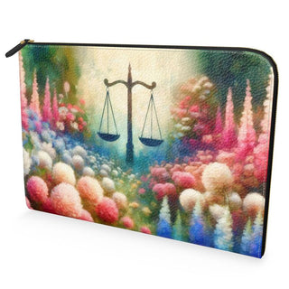 The Law in Bloom Leather Document Case