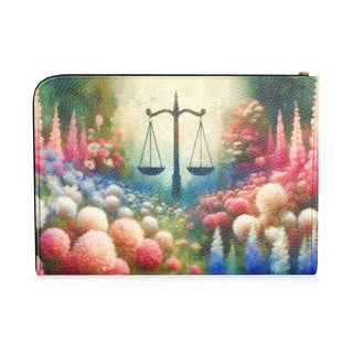 The Law in Bloom Leather Document Case