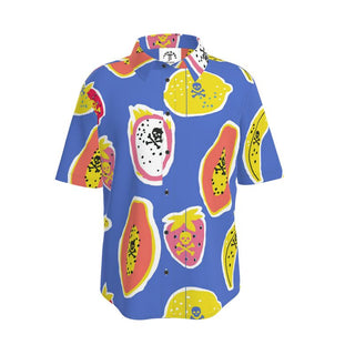 Fruit of the Poisonous Tree Men's Short Sleeve Button Up