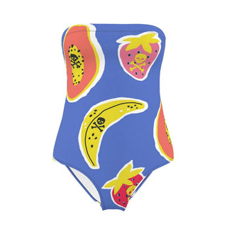 Fruit of the Poisonous Tree Strapless Swimsuit