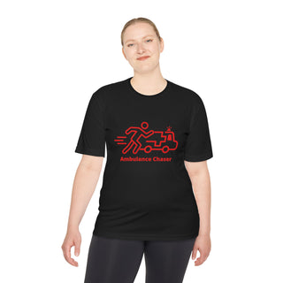 Ambulance Chaser Unisex Moisture Wicking Tee - Fun Fitness Shirt for Runners and Enthusiasts