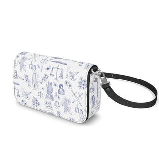 Courtroom Botanica Leather Flap Bag