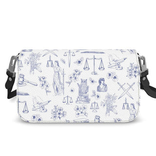 Courtroom Botanica Leather Flap Bag