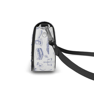 Courtroom Botanica Leather Flap Bag