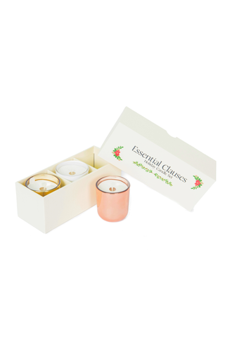 Essential Clauses Holiday Candle Set