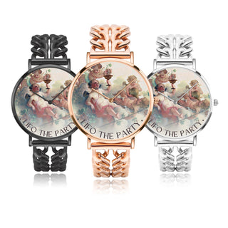 LIFO the Party . Hollow Out Strap Quartz Watch