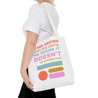 Stare Decisis Tote Bag